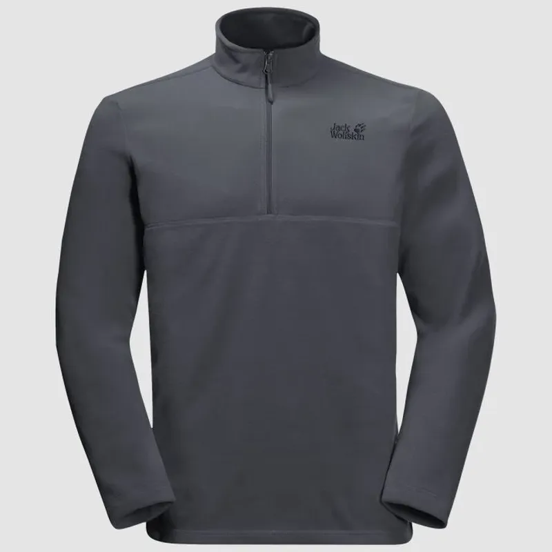 Jack Wolfskin Gecko Fleece Mens in Ebony-3